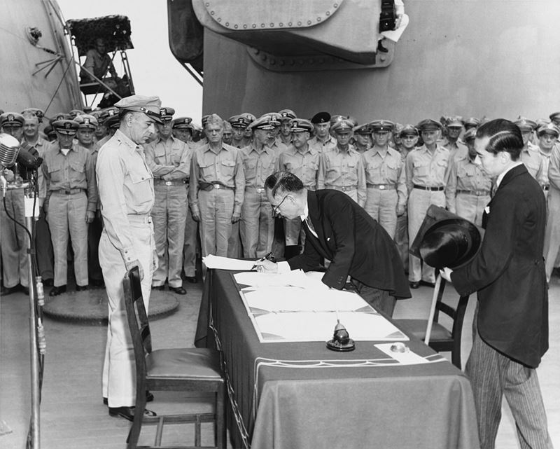 surrender of japan